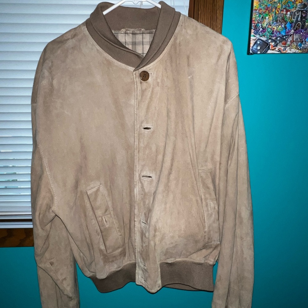 Vintage Armani Leather Jacket